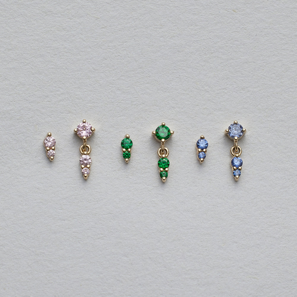 Prim - Colored CZ - Ember Body Jewelry